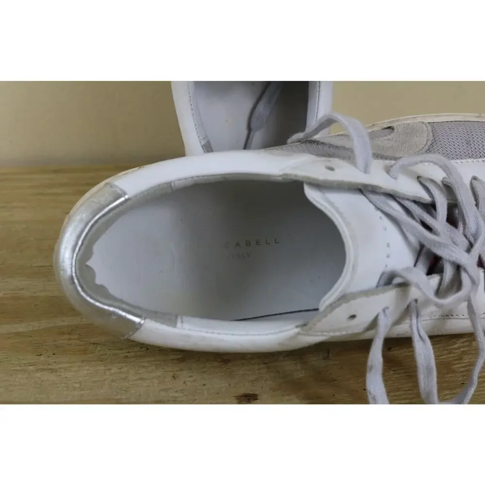 Oliver Cabell Sneakers 40 White Leather Red Suede Low 1 Metropolis Athletic